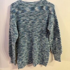Women's Isabel Maternity Shades of Blue Sweater Small